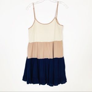 Lulu’s Medium Color block Casual Shift Dress